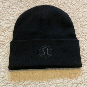 Lululemon Black Beanie